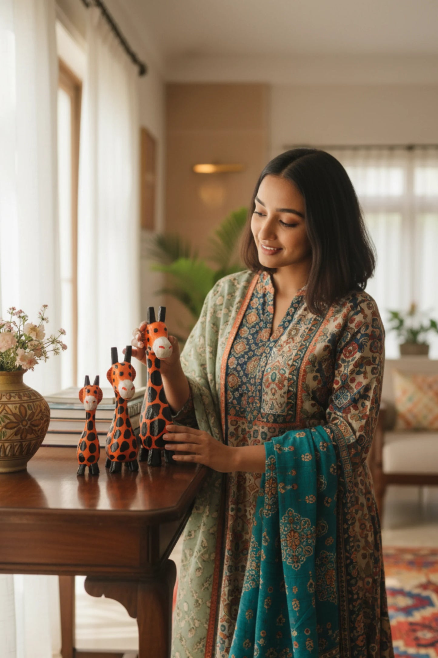 Whimsical Giraffe Trio (Set)