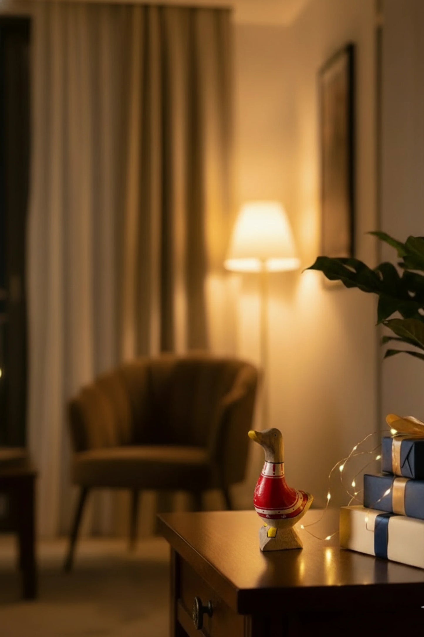 Whimsy Ducky - Red/White