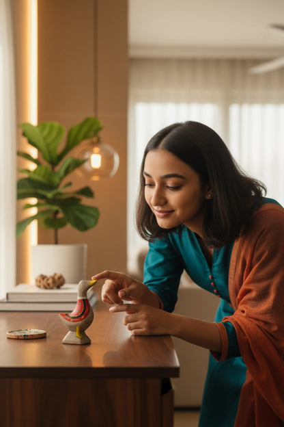 Whimsy Ducky - Red/Black