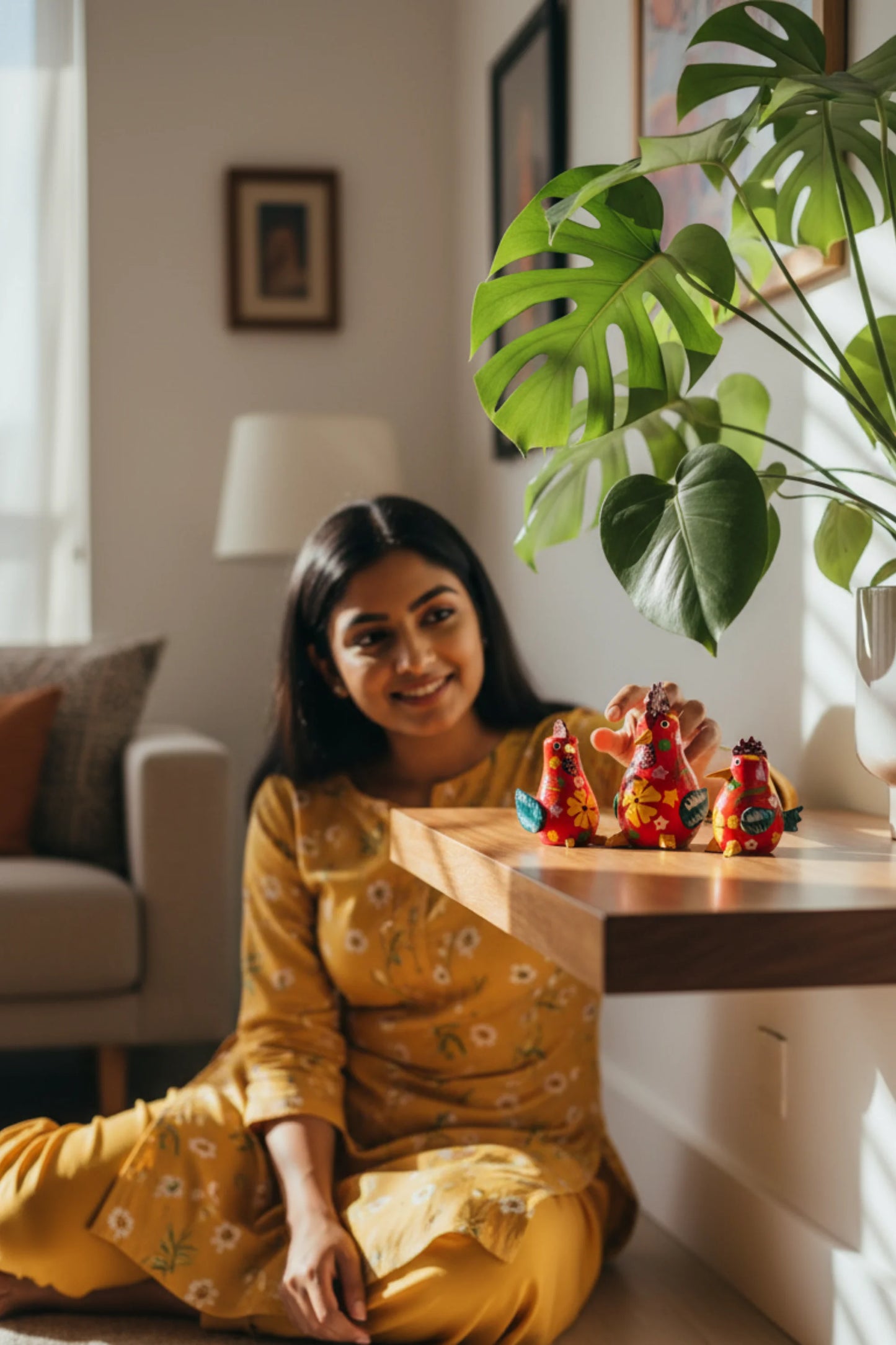 Cock a doodle trio - Red (set)