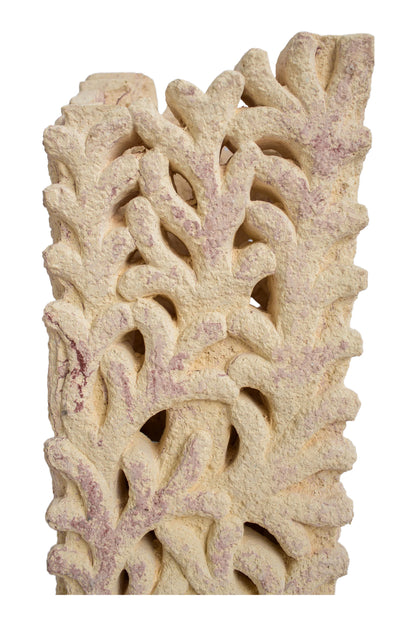 Hand Carved Garden Column - Small