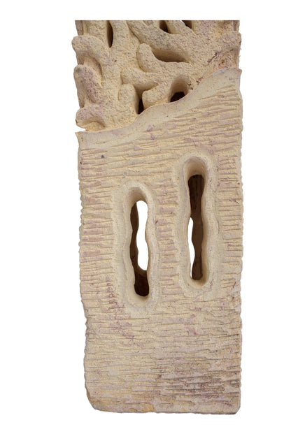 Hand Carved Garden Column - Small