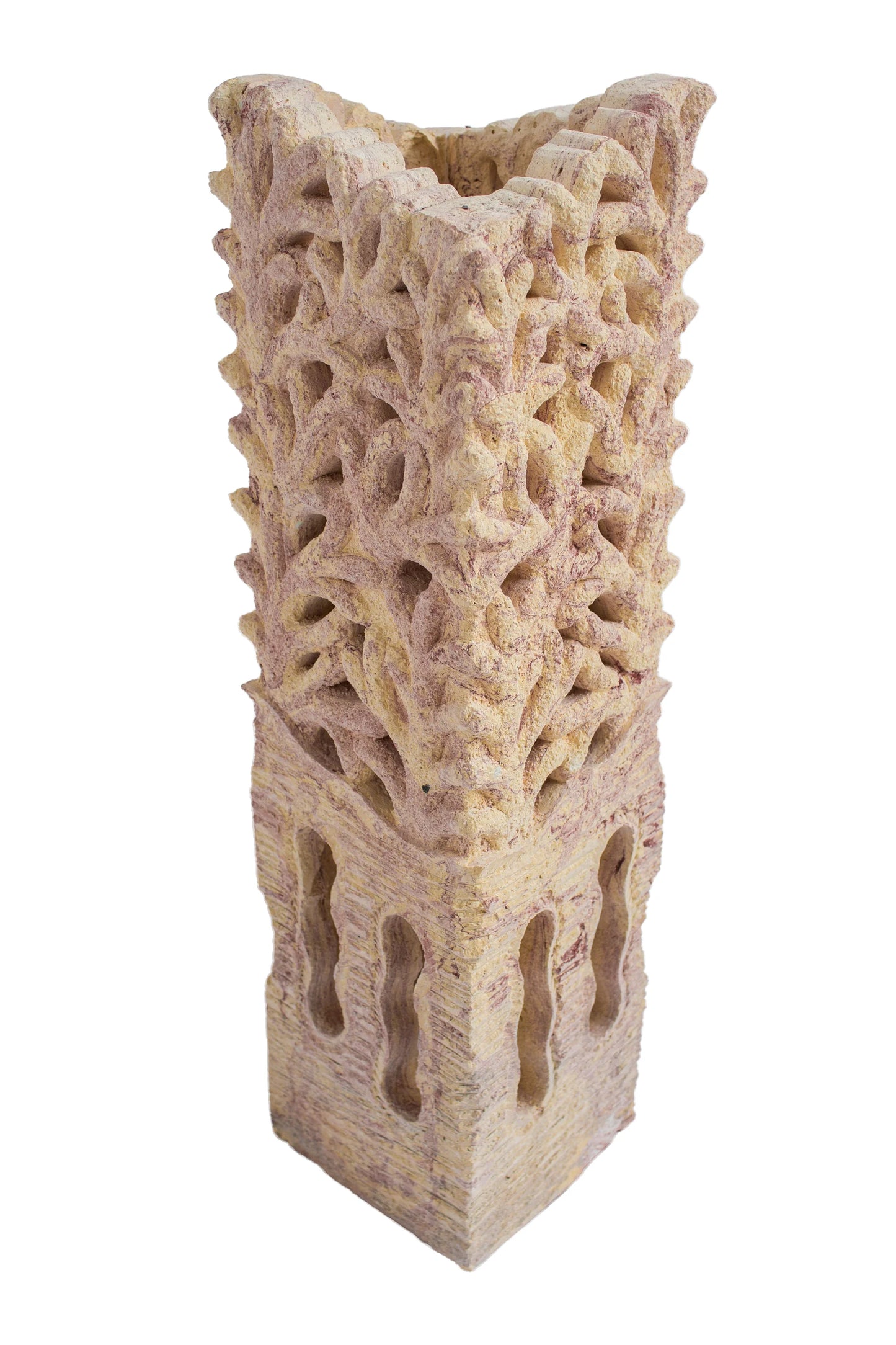 Hand Carved Garden Column - Extra Small