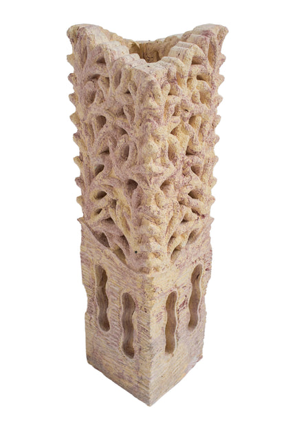 Hand Carved Garden Column - Extra Small