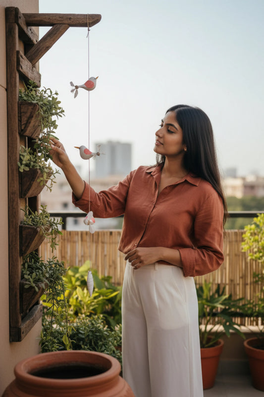 Humming birds in flight Pink
