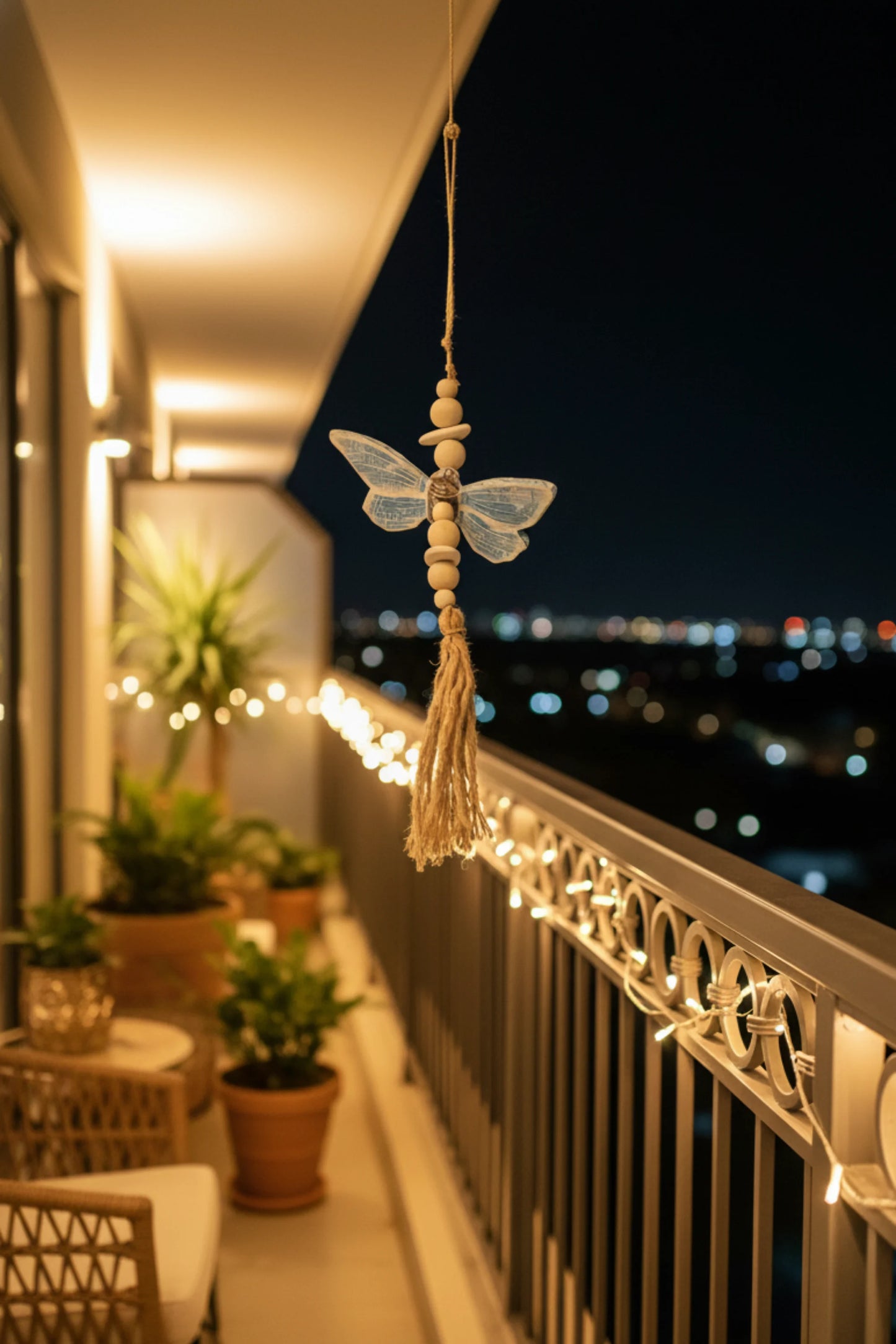 Wings of freedom butterfly décor