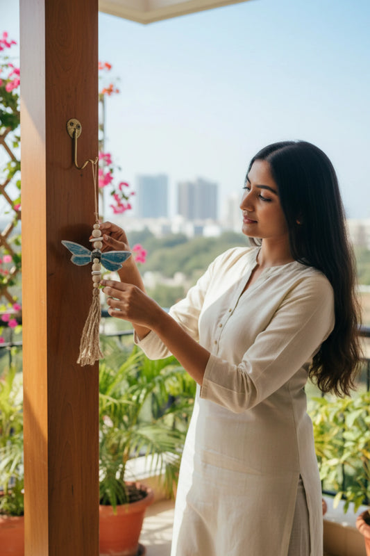 Wings of freedom butterfly décor