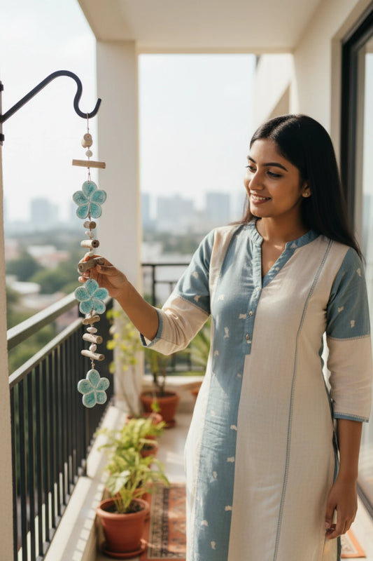 From Frangipani with love Aqua Green