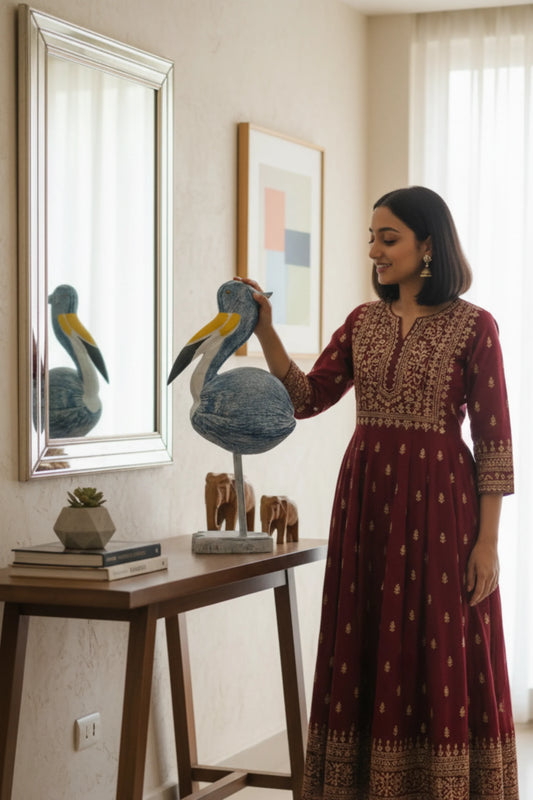 Chubby Chomper Pelican - Style 02 (Aqua Blue)