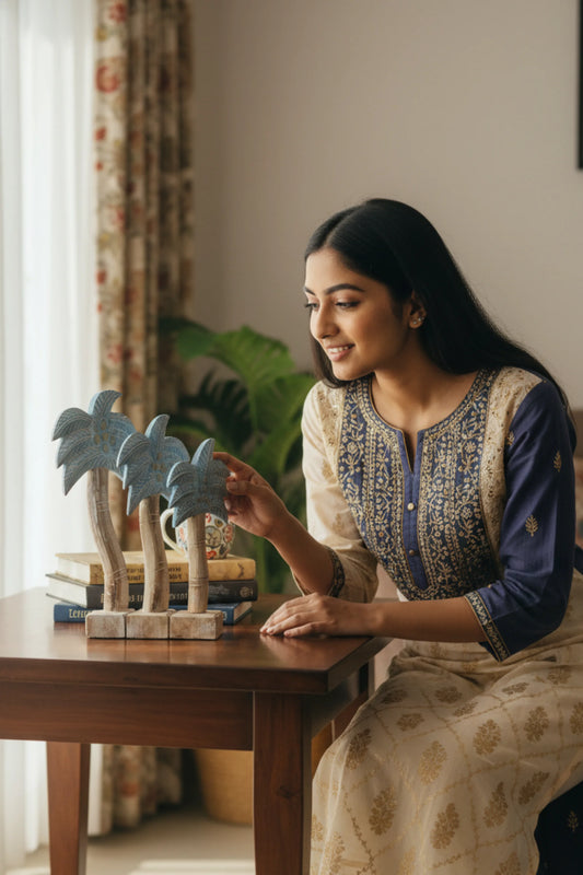 Little tropical tree - set (3)