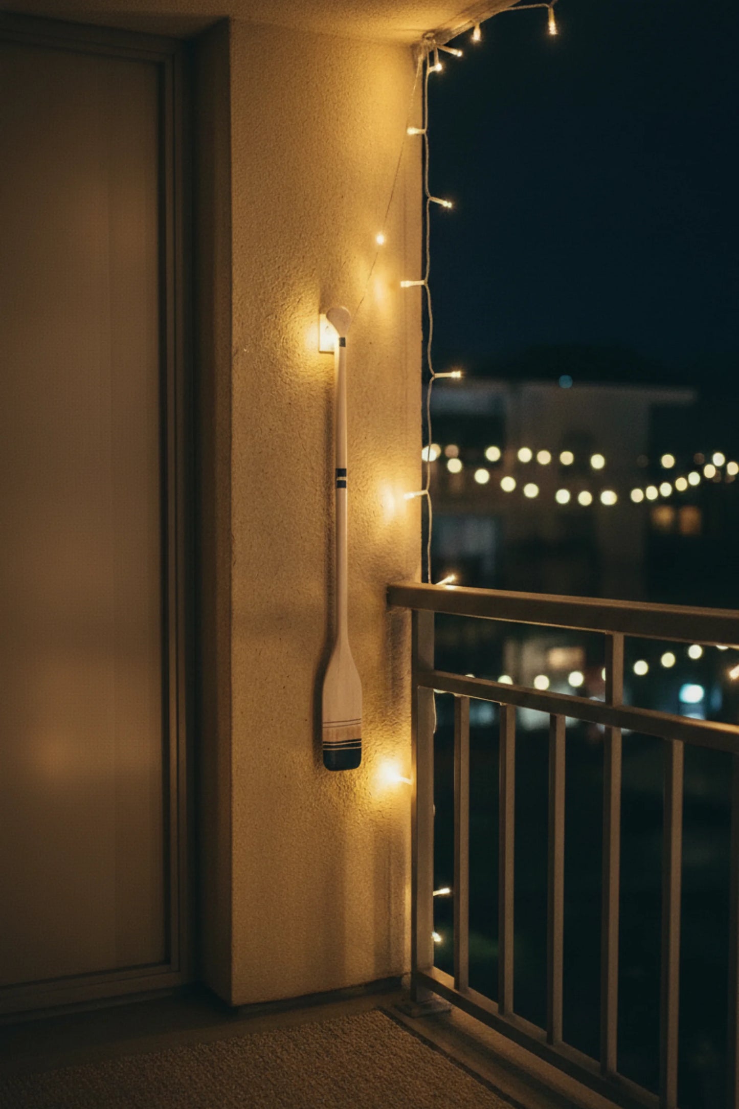 Tropical Paradise Decorative Oars - Style 02 (Salty White)