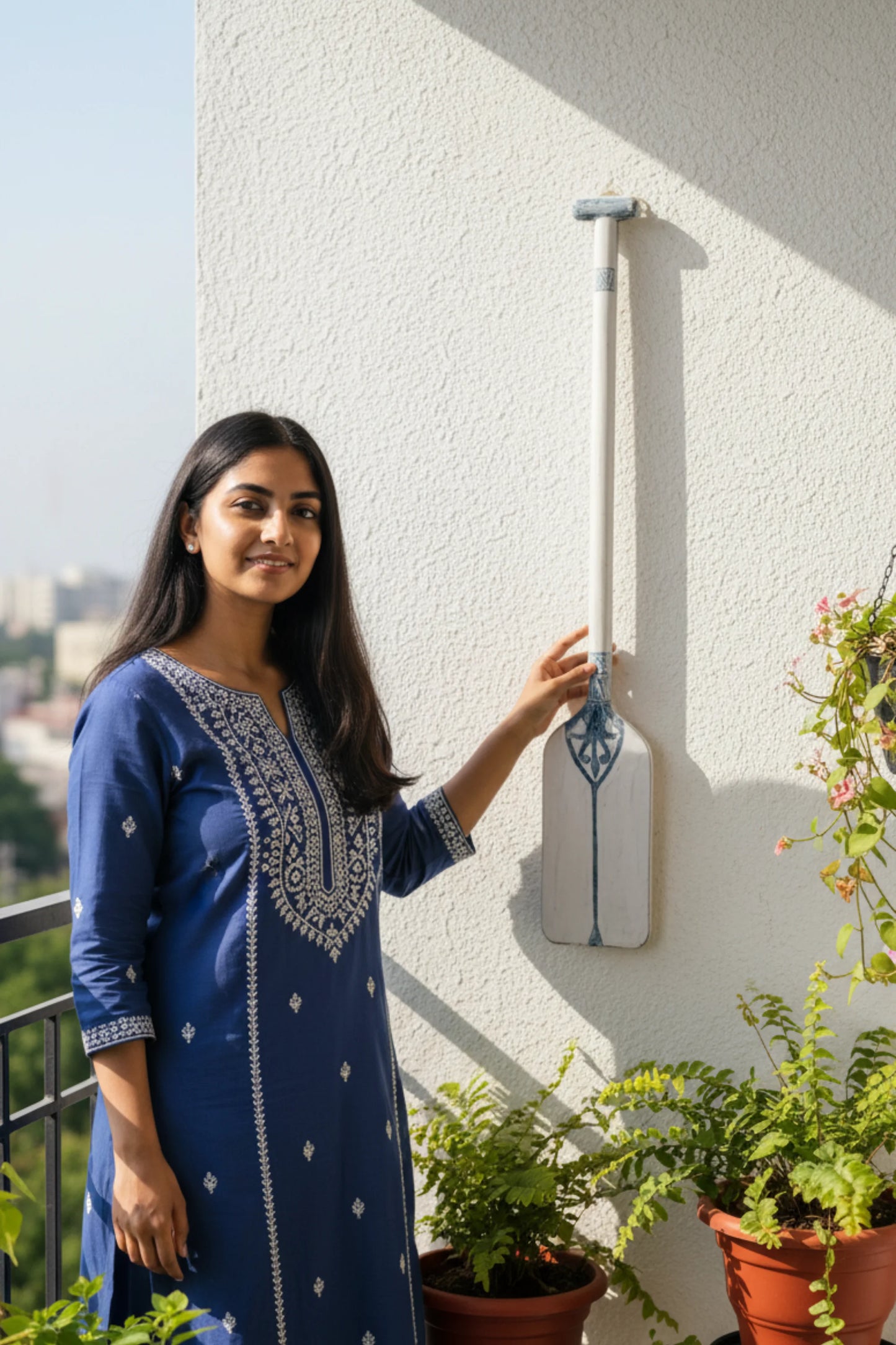 Tropical Paradise Decorative Oars - Style 03 (Tropical Hues)