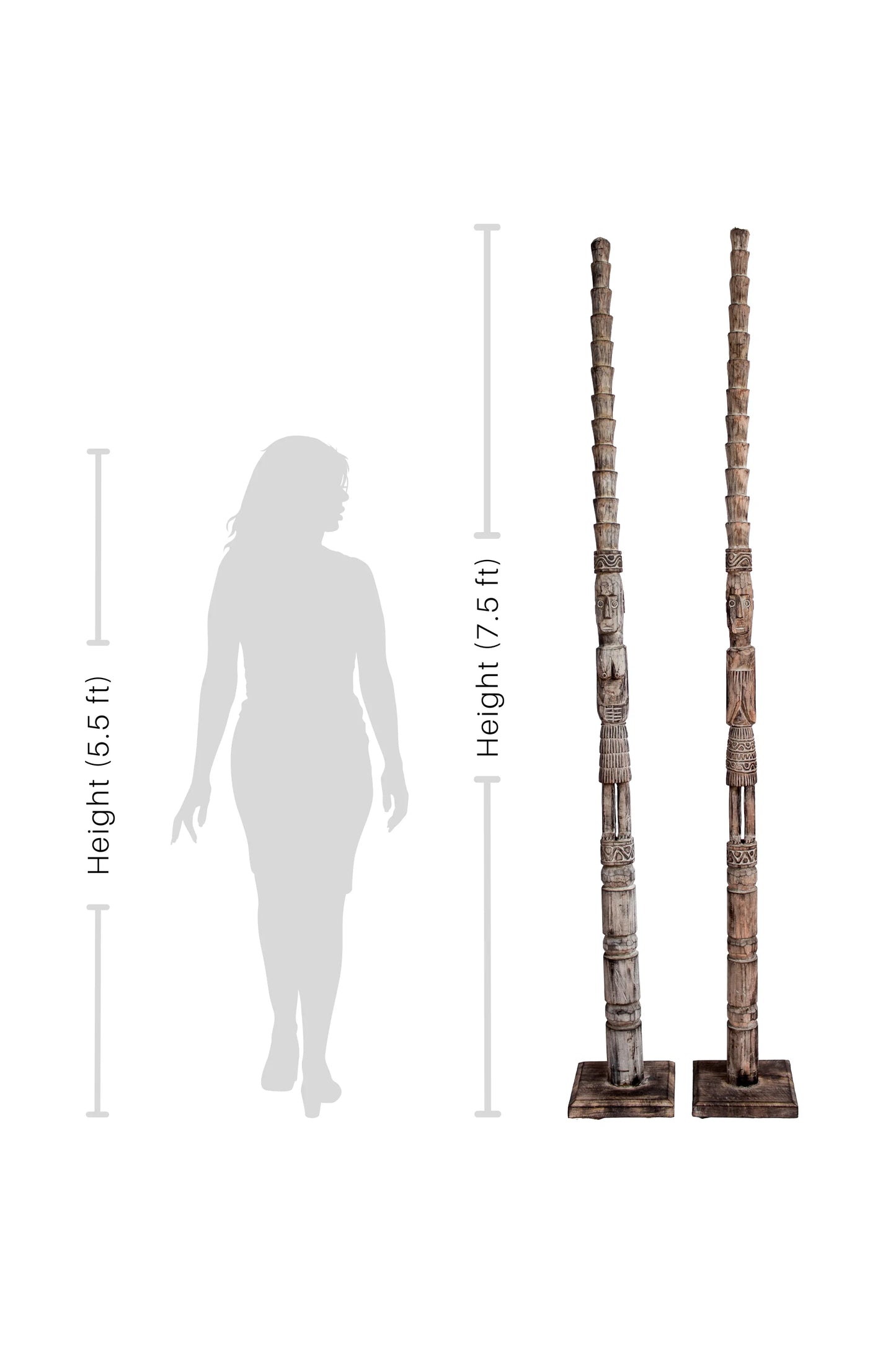 Toraja King’s Court Jesters - Totem - Large