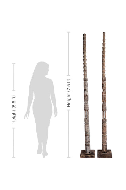 Toraja King’s Court Jesters - Totem - Large