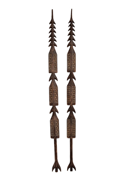 Toraja King’s Antique Wooden Spear