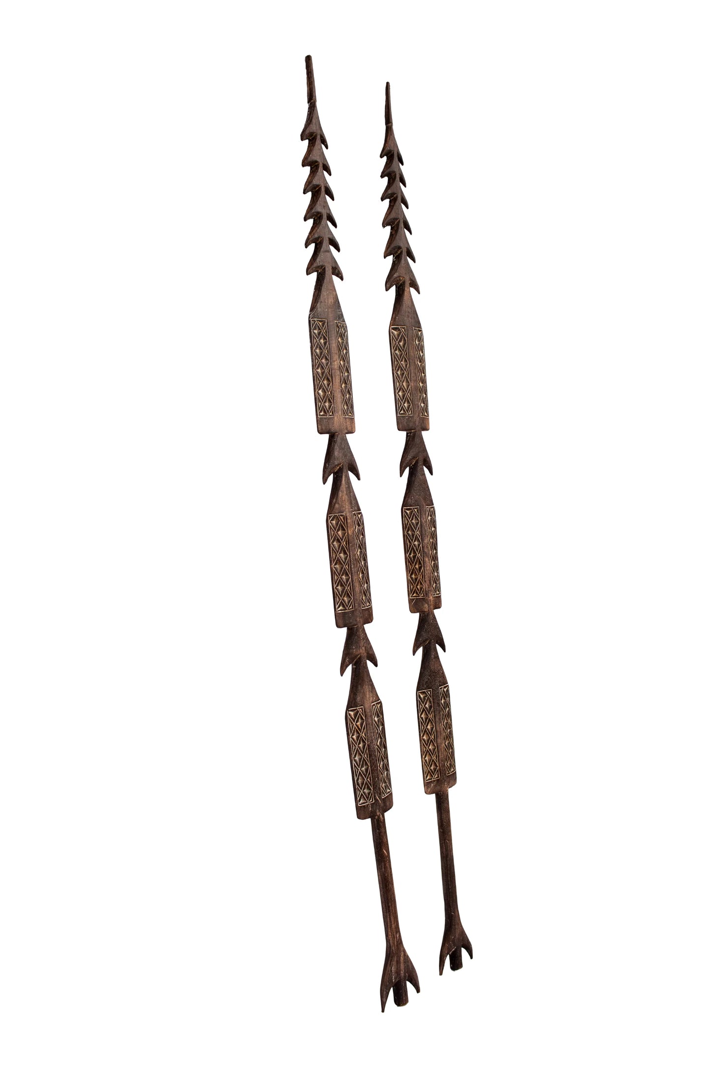 Toraja King’s Antique Wooden Spear