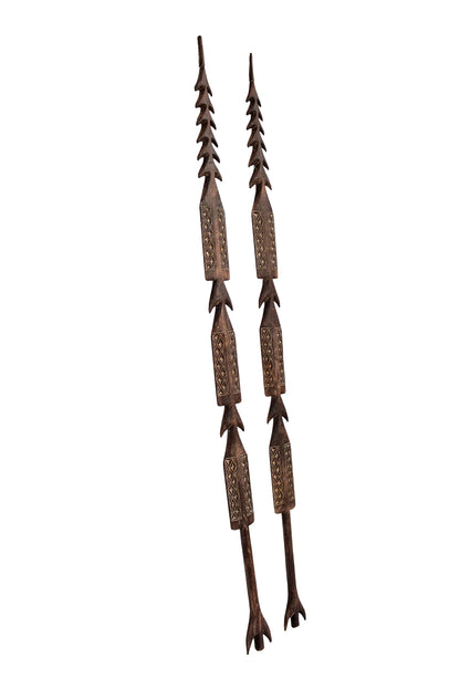 Toraja King’s Antique Wooden Spear