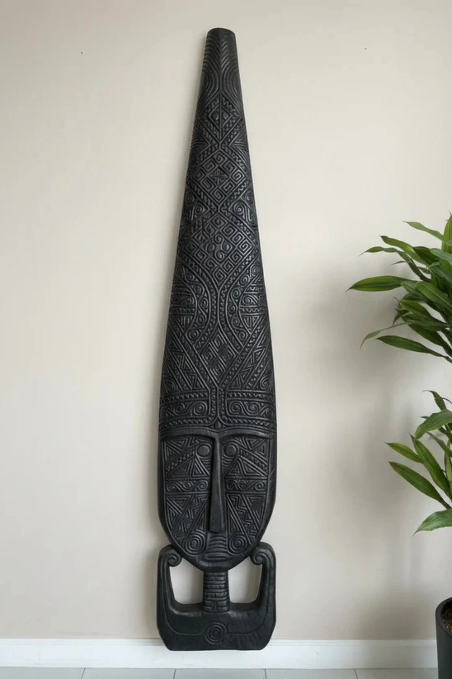 Antique Timor Warrior King Statue - Medium - Style 02