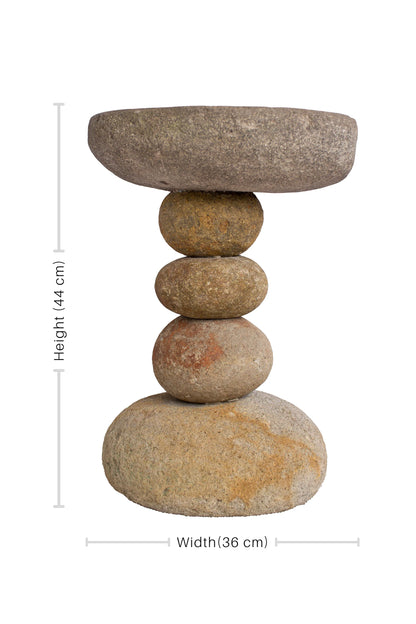 Natural Rock Bird Bath - Style 01