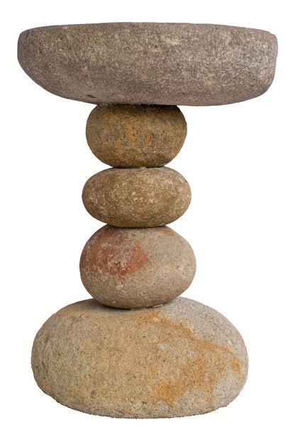 Natural Rock Bird Bath - Style 01