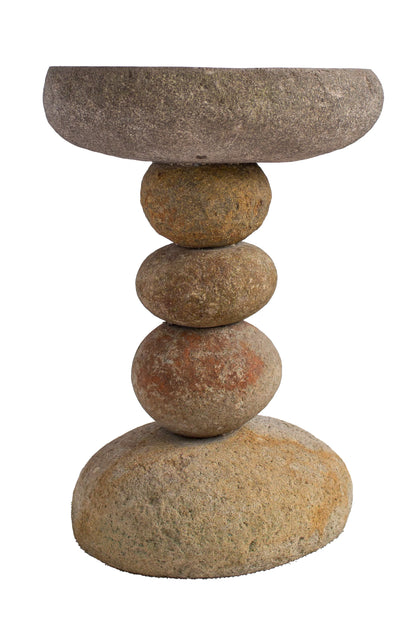 Natural Rock Bird Bath - Style 01