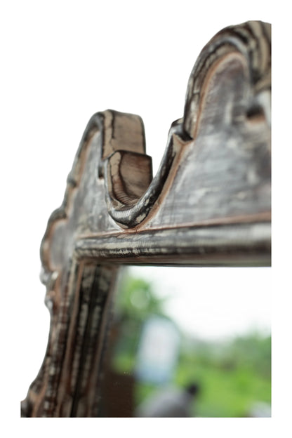 Colonial Style Square Hand Carved Mirror Frame - Style 10