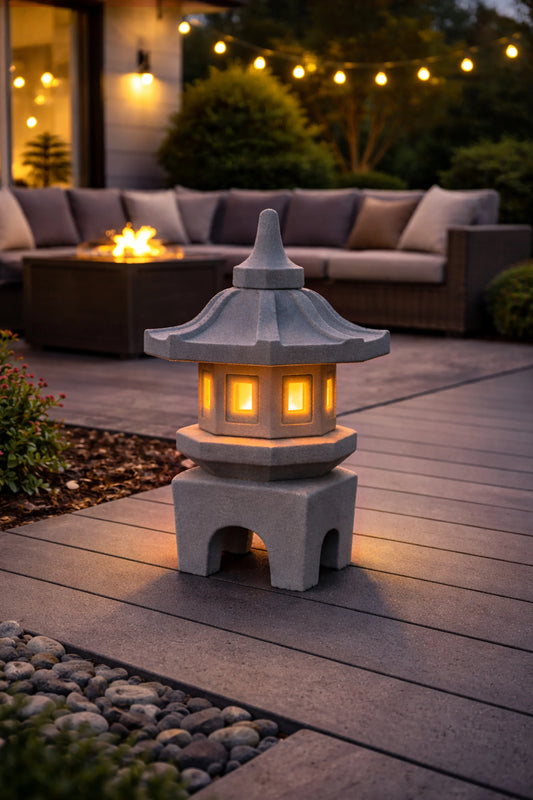 Chinese Garden Pathway Lamp – Style 04