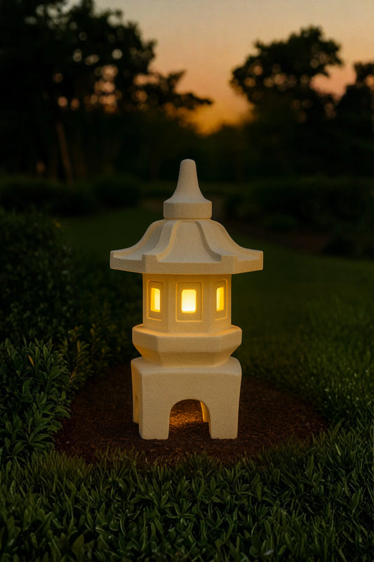 Chinese Garden Pathway Lamp – Style 03