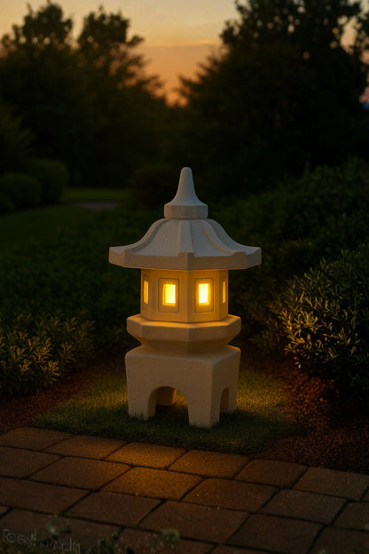 Chinese Garden Pathway Lamp – Style 04