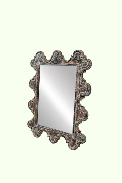 Colonial Style Square Mirror Frame - Style 10