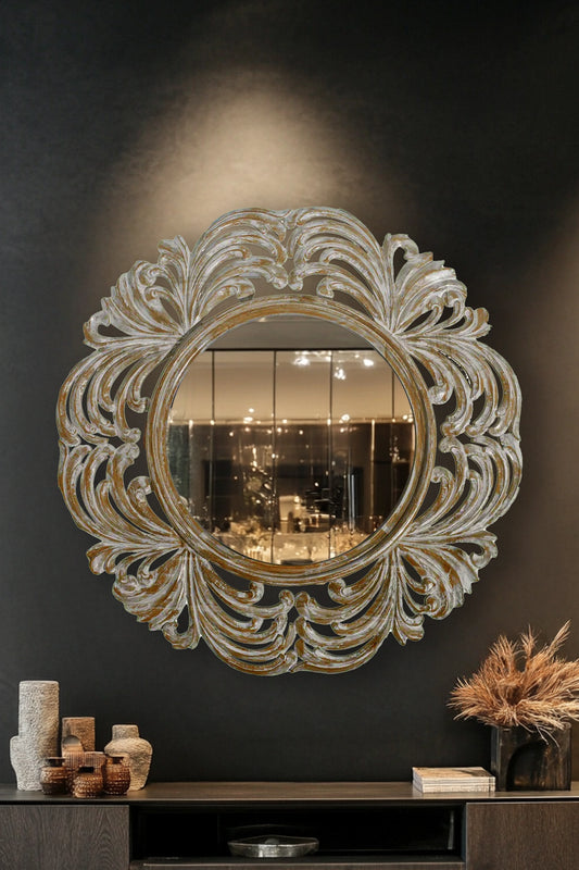 Contemporary Round Mirror Frame - Style 07