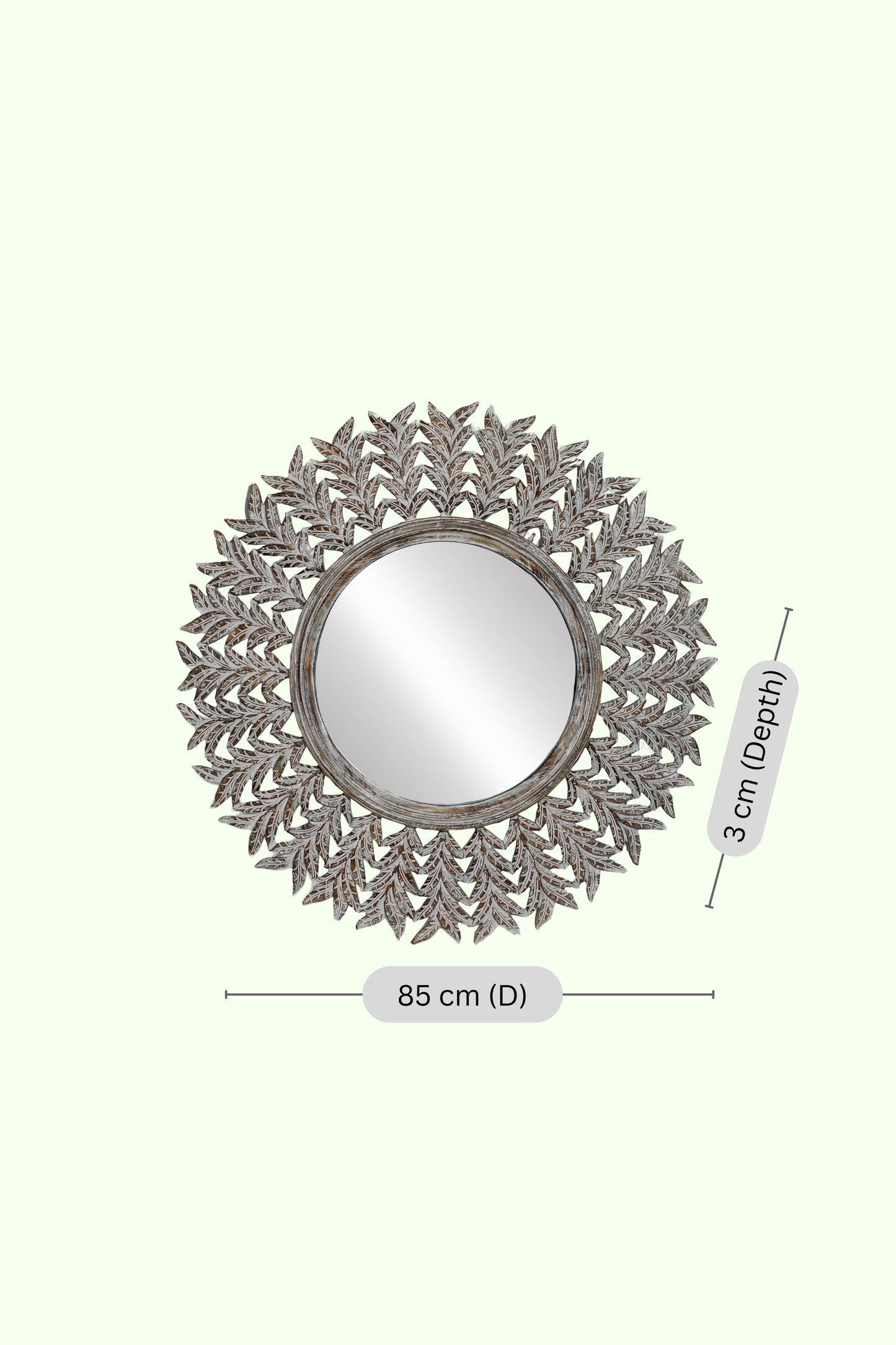 Contemporary Round Mirror Frame - Style 06