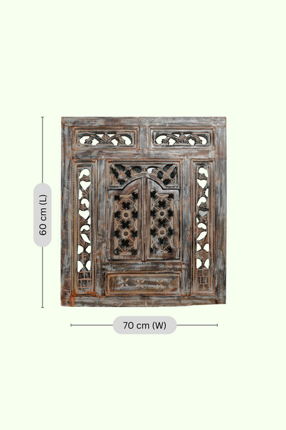 Rustic Mirror Frame with Mirror - Style 02
