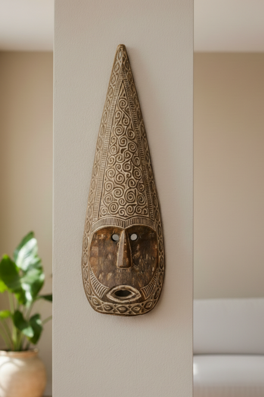 Timor Tribal Court Magician Mask