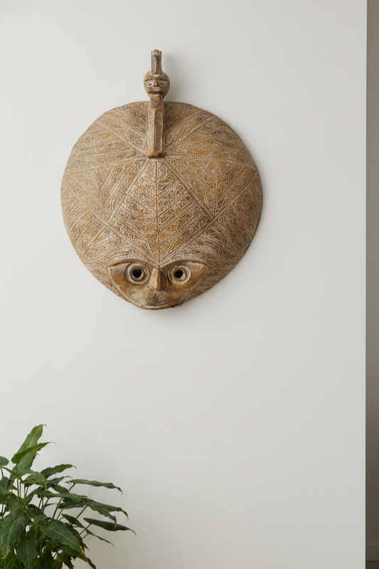 Timor Tribal Village Healer Mask