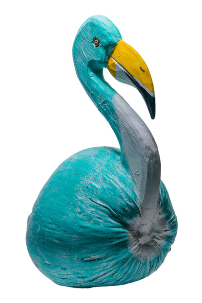 Fat feathers pelican - Style 03 (Aqua Green)