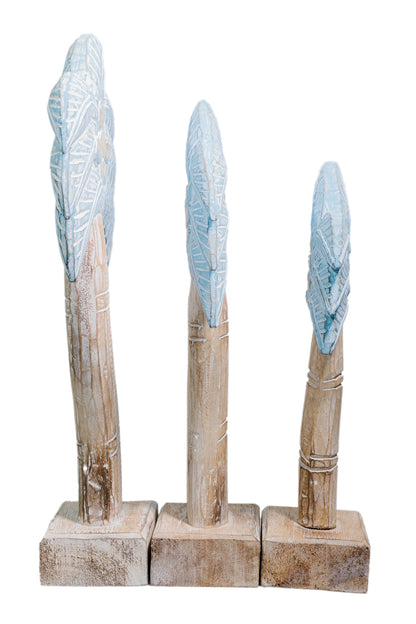 Little tropical tree - set (3)