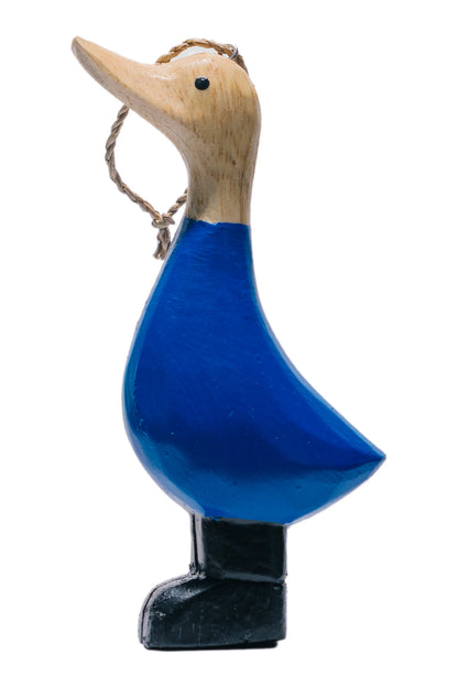Whimsy Ducky - Natural Blue