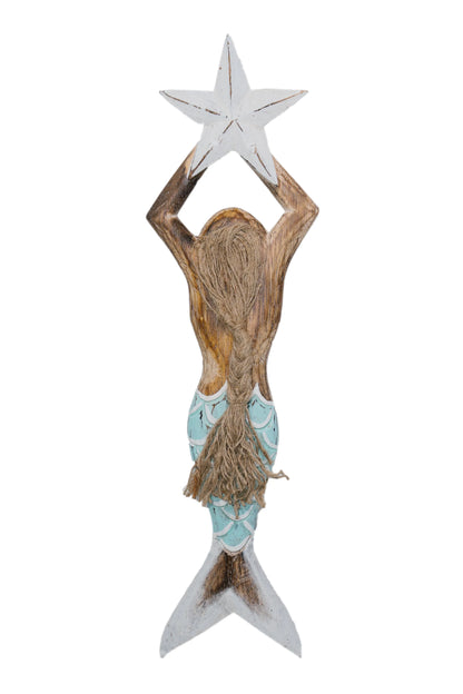 Mermaid's Star Charm Hanging Décor Aqua Blue