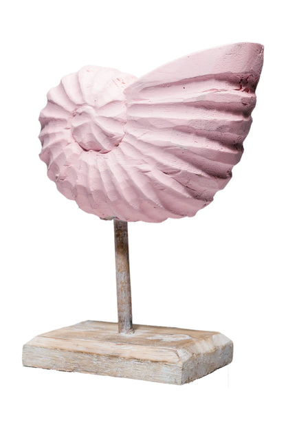 Rustic Shell Reflections Baby Pink