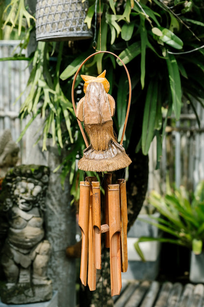 Owl's whisper Bamboo Wind Chime