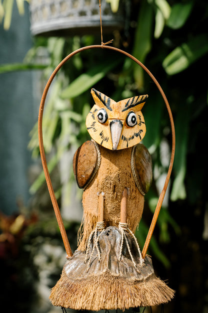 Owl's whisper Bamboo Wind Chime