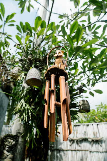 Owl's whisper Bamboo Wind Chime