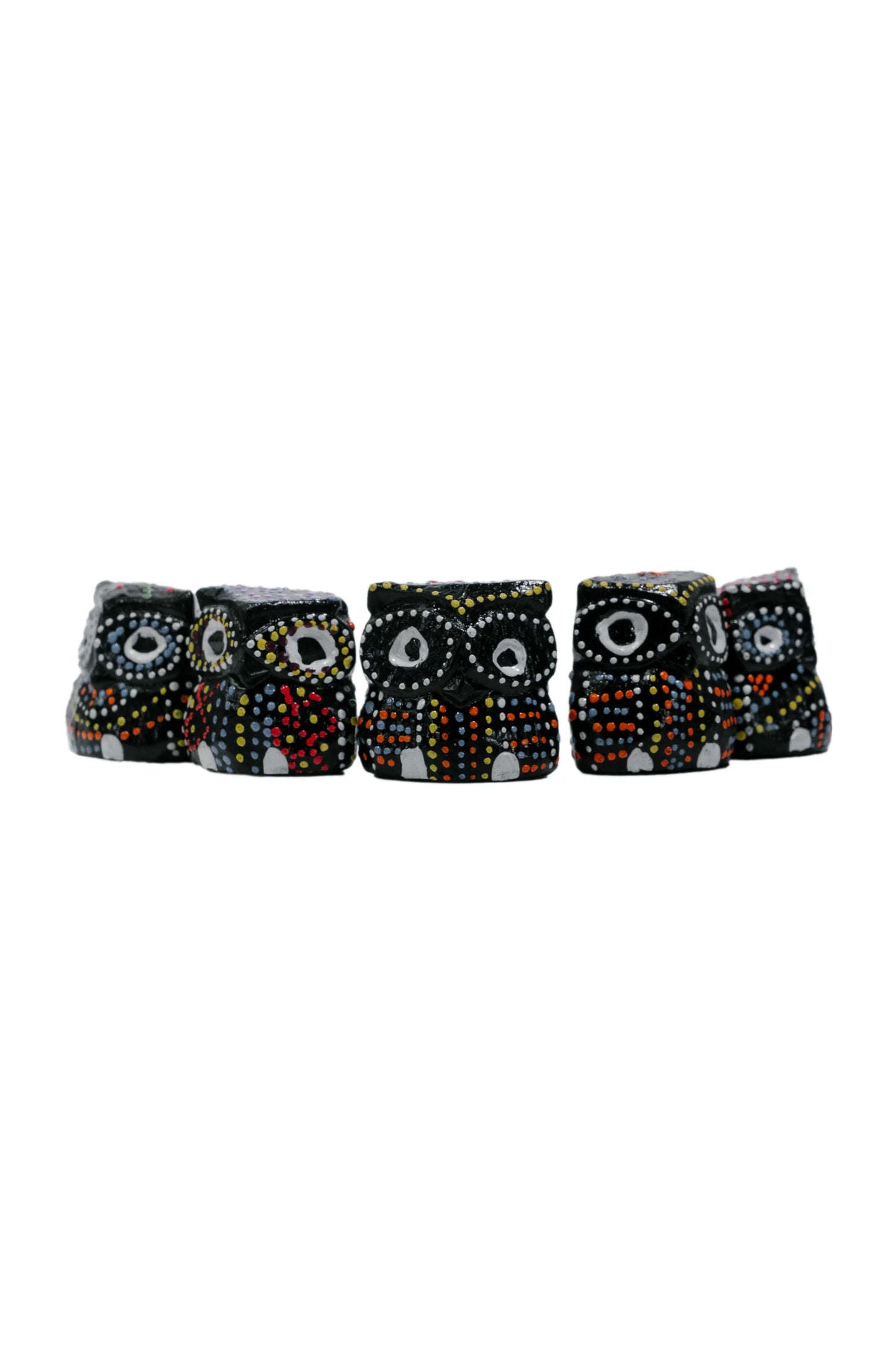 Twilight Twirl Owl décor (Set of 5)