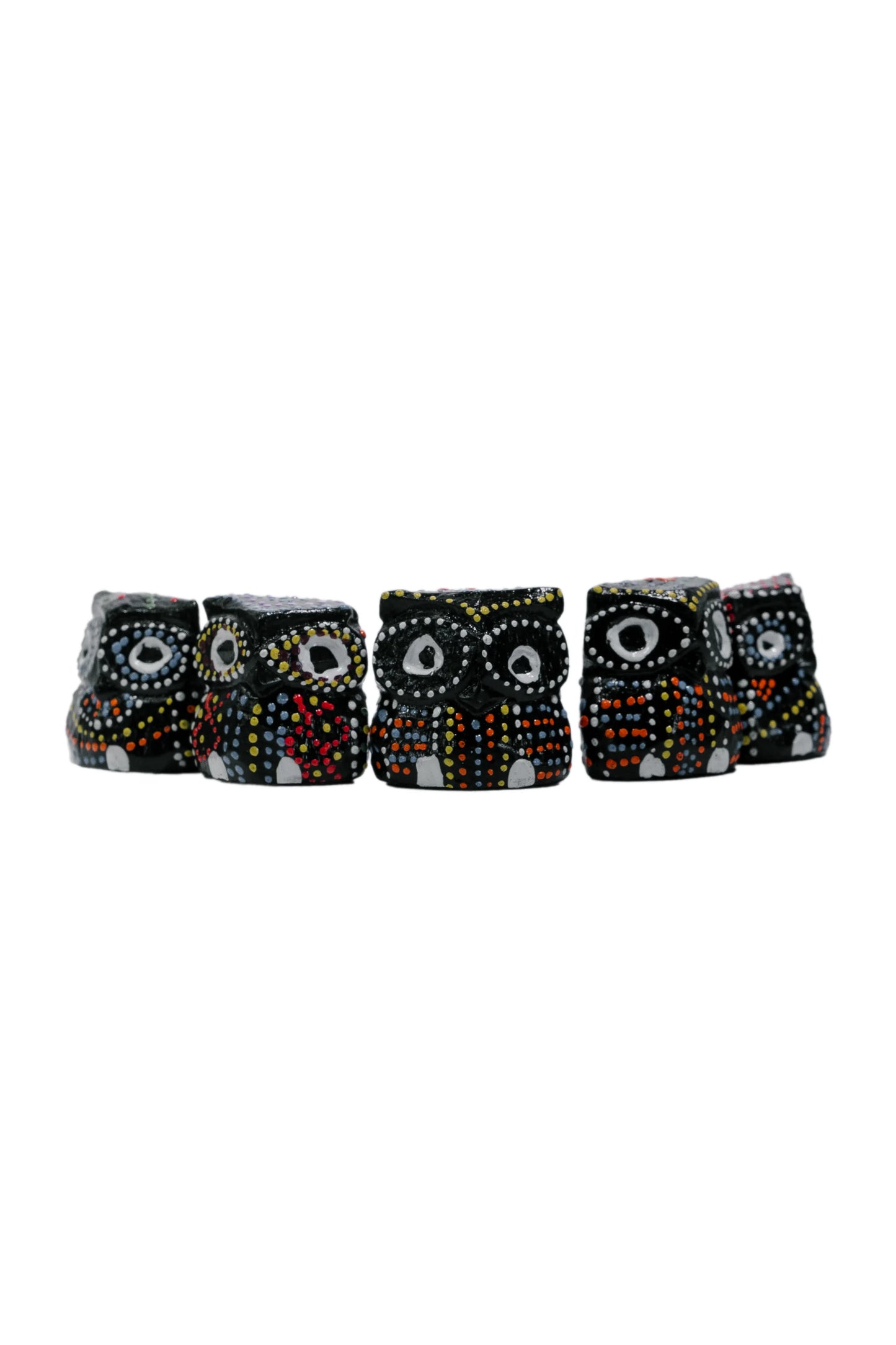 Twilight Twirl Owl décor (Set of 5)