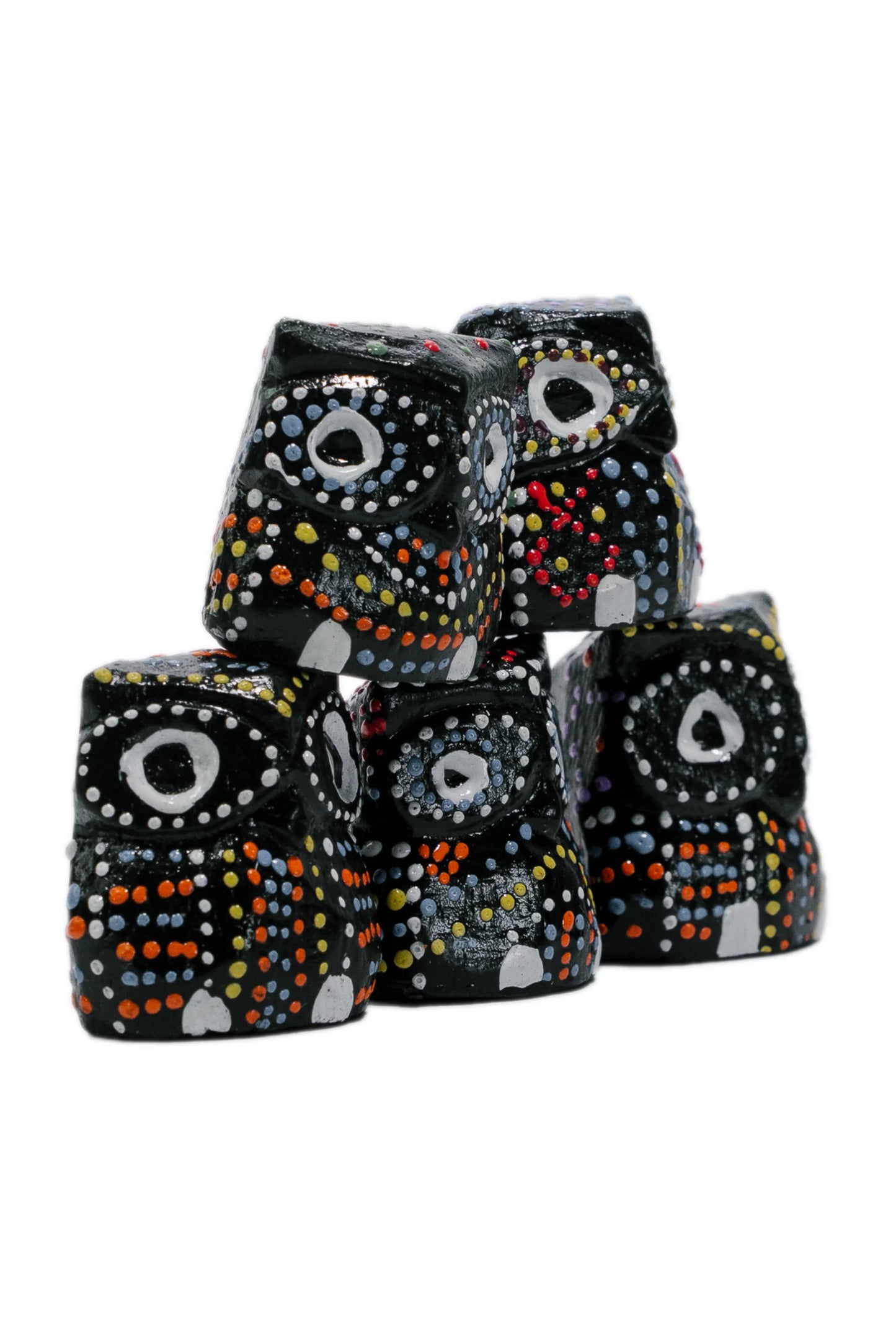Twilight Twirl Owl décor (Set of 5)