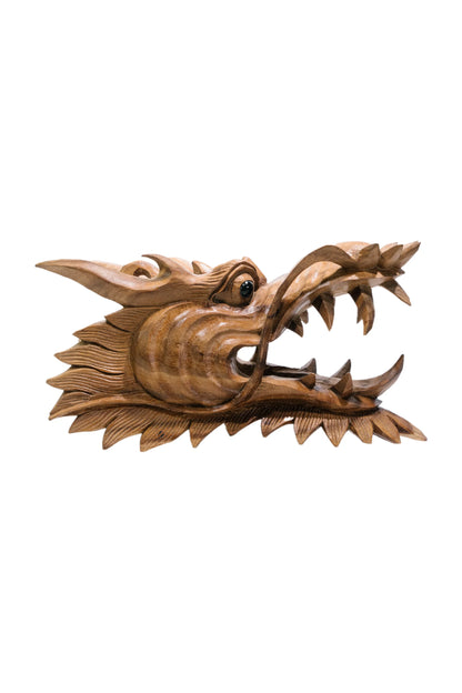 Kirtimukha Handcarved Guardian Dragon Head
