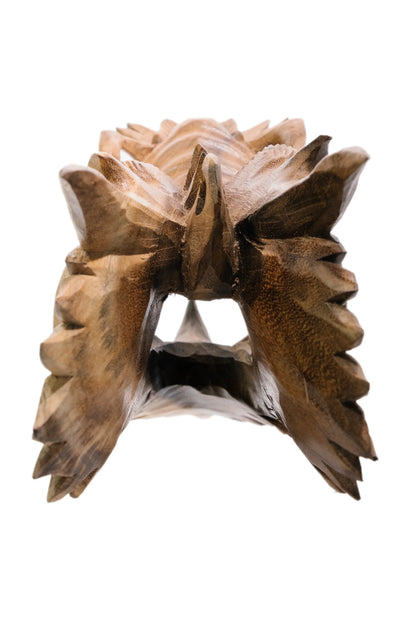 Kirtimukha Handcarved Guardian Dragon Head