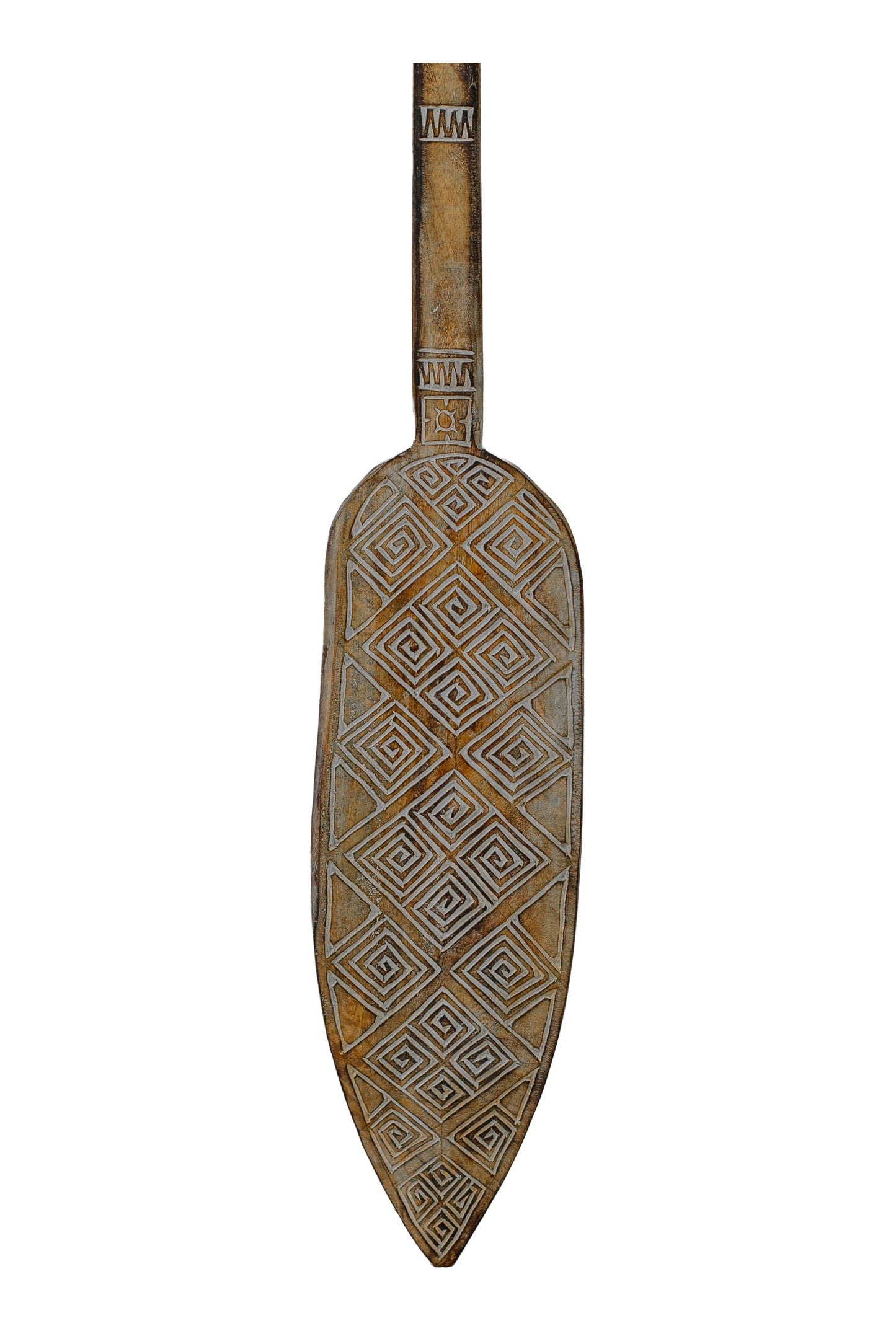 Timor Tribal Hand Carved Antique Oar - Style 1