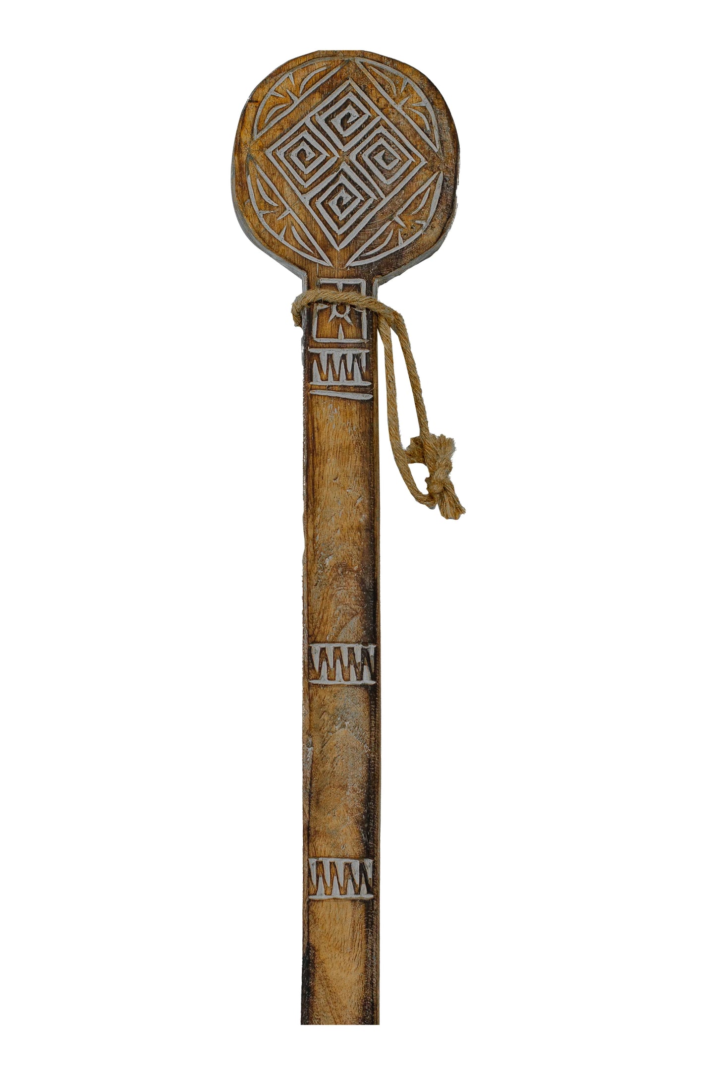 Timor Tribal Hand Carved Antique Oar - Style 1